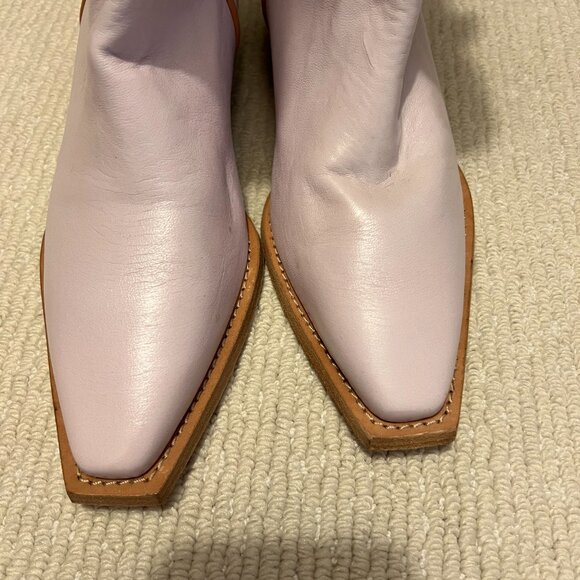 We The Free x Free People Montage Tall Boot Pale Lavender NEVER WORN 38.5 - Picture 7 of 16